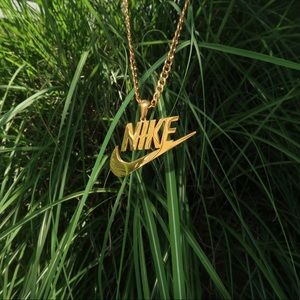 Nike Chain Gold Necklace